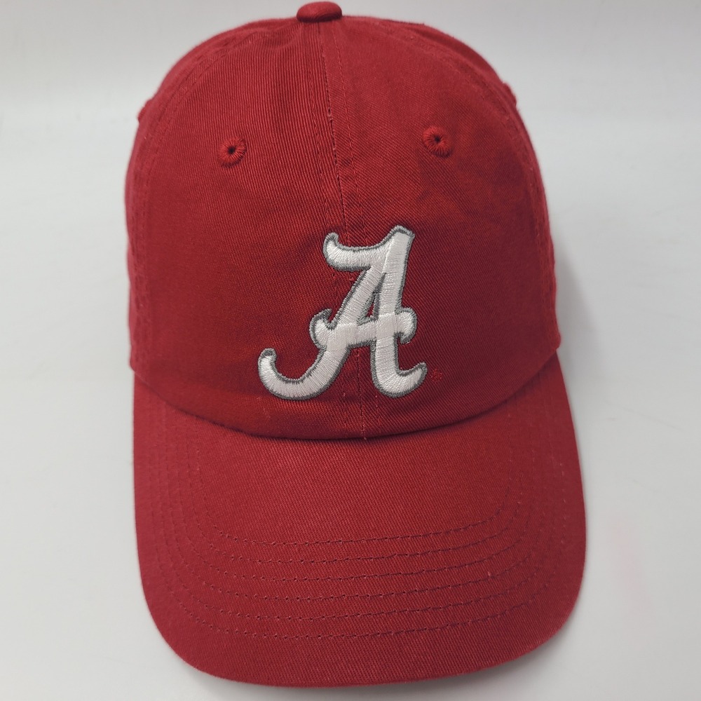 Alabama Crimson Tide Hat Strapback Top of the World Red White NCAA University